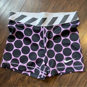 nike jdi shorts polka dot